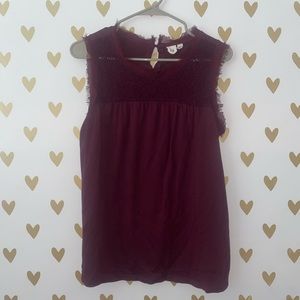 GAP sleeveless blouse